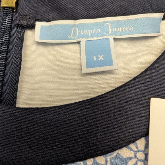 Draper James Honeycomb Floral Ponte Dress - Picture 11 of 14